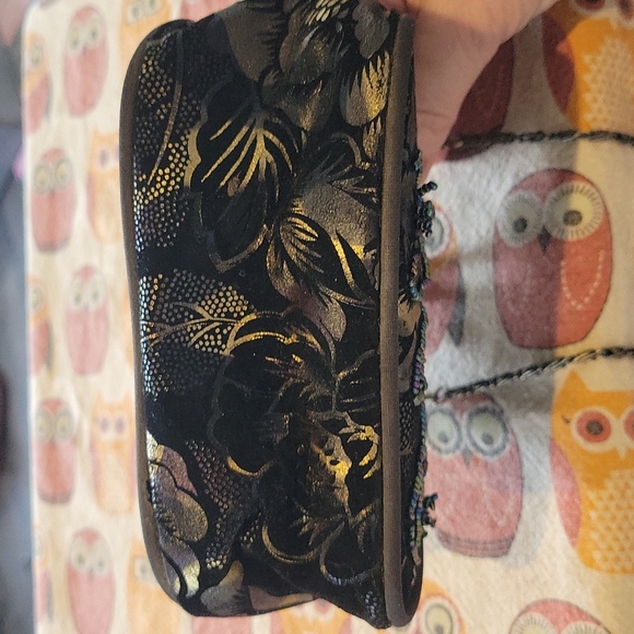 Art Deco Style evening bag,Small purse,Metal chain handle.EUC - Picture 4 of 11